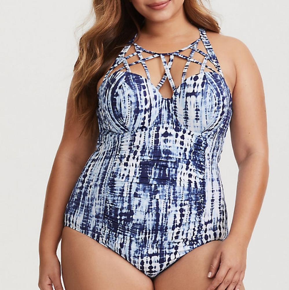 Torrid tye die swimsuit